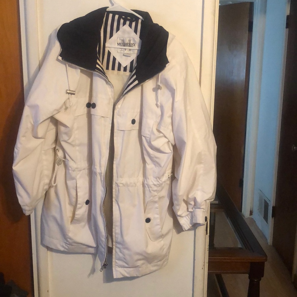 Women preowned White Jacket Size M